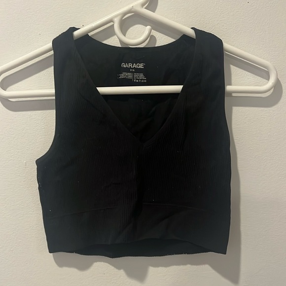 Garage Black Tank Top - Picture 2 of 4